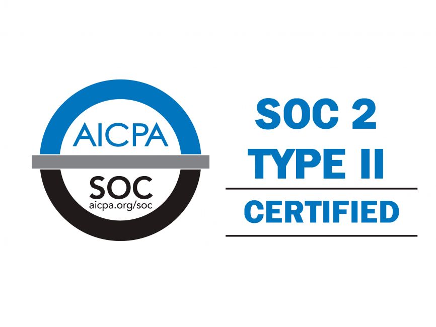 SOC 2 Type 2 certified platform